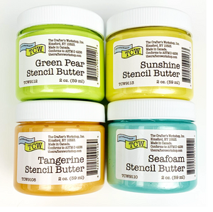 TCW9114 Stencil Butter 4Pack – Citrus