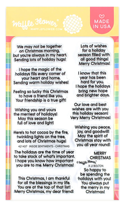 Inside Sentiments Christmas Stamp Set