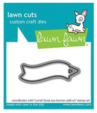 LF3352 Carrot 'bout You Banner Add-On Coordinating Die