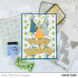 Half Stars Stencils
