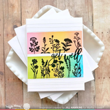 Wild Flower Silhouettes Stamp Set