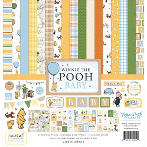 Winnie the Pooh Baby 12z12" Paper Collection