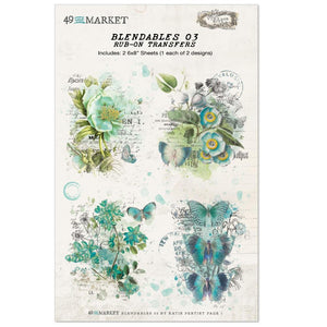 Blendables #3 Rub-On Transfers