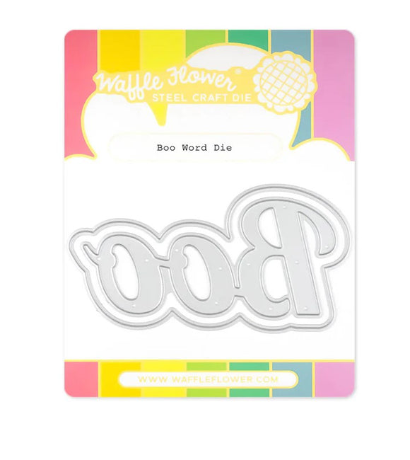 421834 Boo Word Die