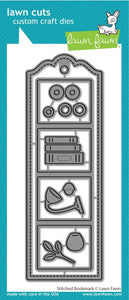 LF3525 Stitched Bookmark