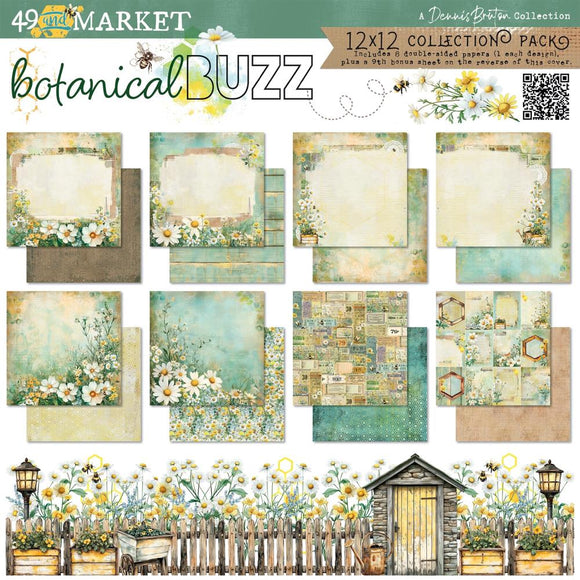 Botanical Buzz 12x12