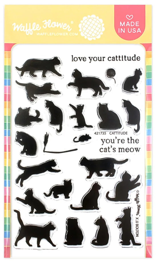 Cattitude Stamp Set V2