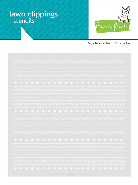 LF3922 Cozy Sweater Stencil