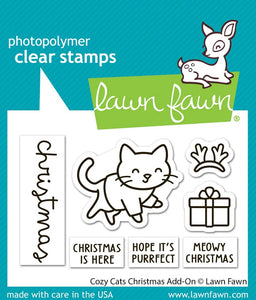 LF3899 Cozy Cats Christmas Add-Ons