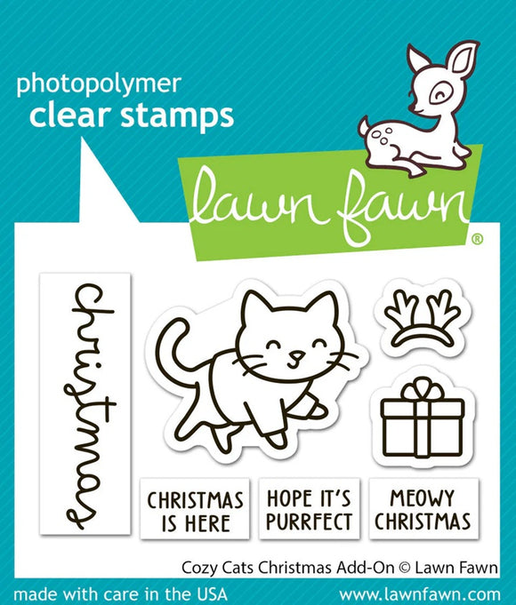LF3899 Cozy Cats Christmas Add-Ons
