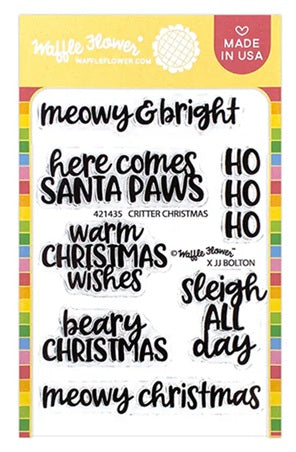 421435 Critter Christmas Stamp Set
