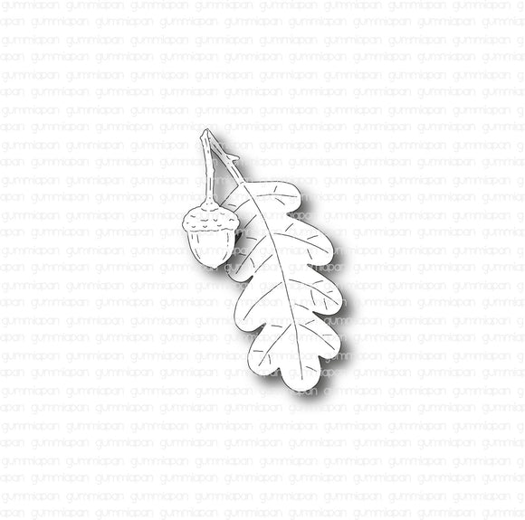 D230837 Acorn with Leaf