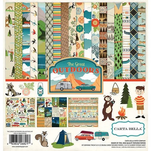 The Great Outdoors 12x12 Paper Pack
