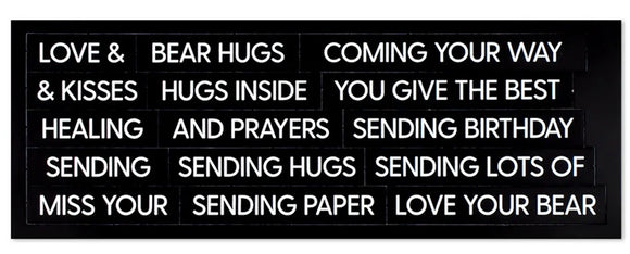 Subsentiments Hugs Diecut