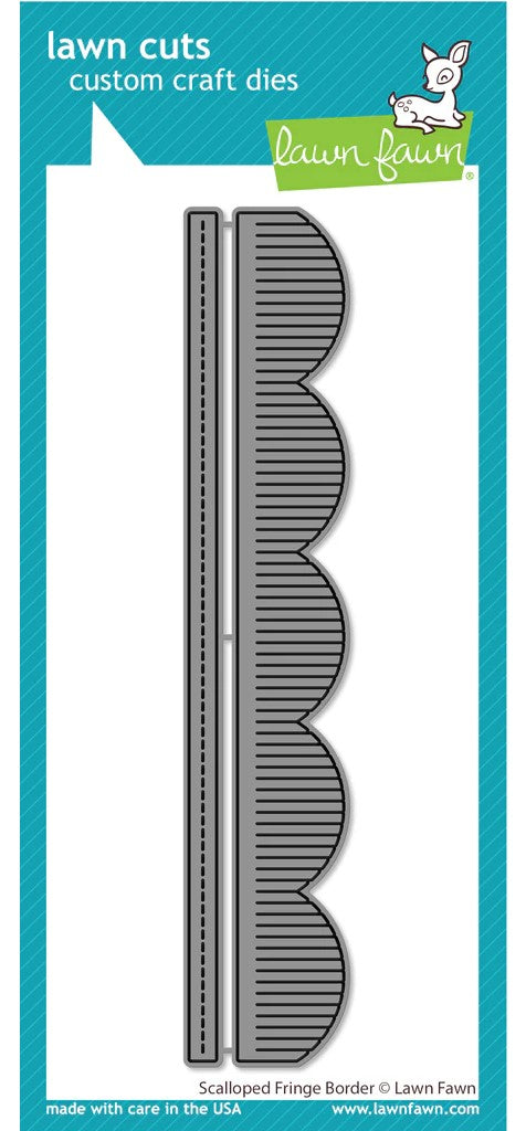 LF3440 Scalloped Fringe Border