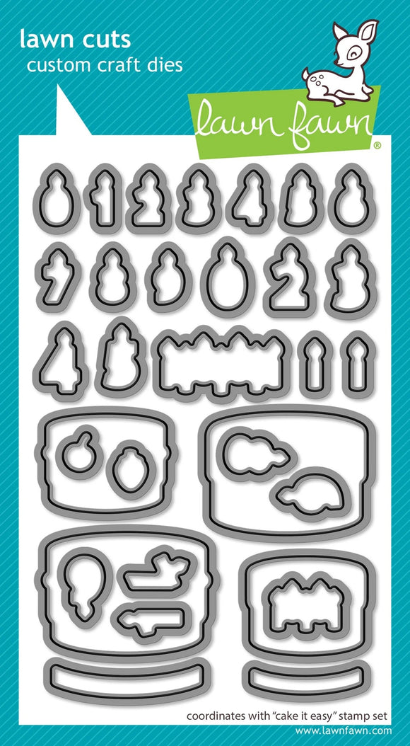 LF3771 Cake it Easy Die Set
