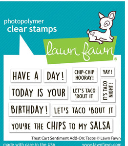 LF3780 Treat Cart Sentiment Add-On Taco