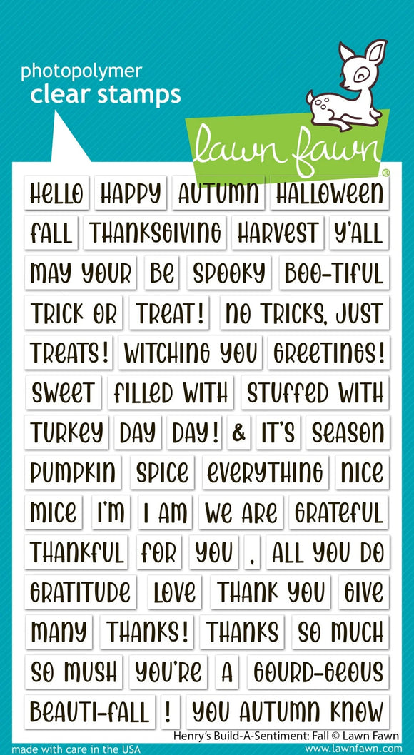 LF3861 Henry's Build-a-Sentiment: Fall