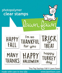 LF3862 Tiny Tag Sayings: Fall