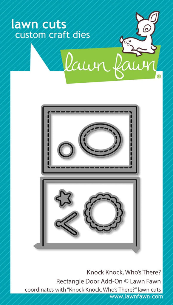 LF3864 Knock Knock, Who's There? Rectangle Door Add-On