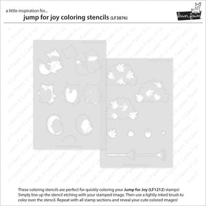 LF3876 Jump for Joy Coloring Stencils