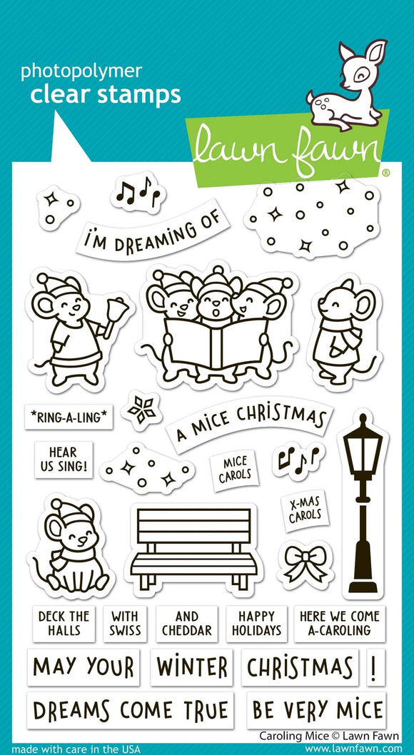 LF3893 Caroling Mice