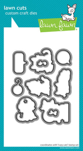 LF3897 Cozy Cats Die Set