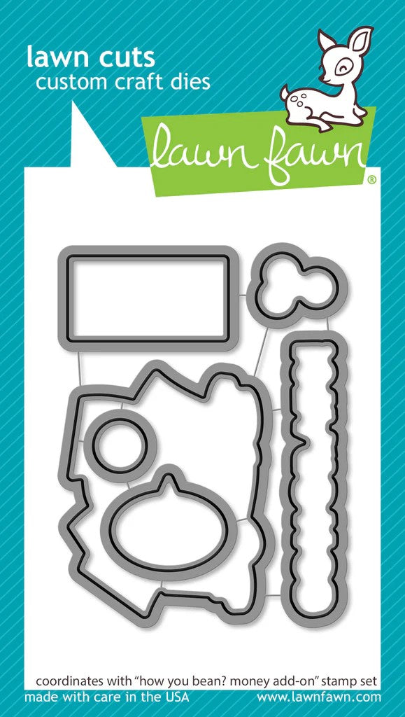 LF3420 How you Bean? Money Add-On Die Set