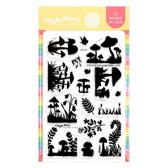 422275 Postage Collage Mush Love