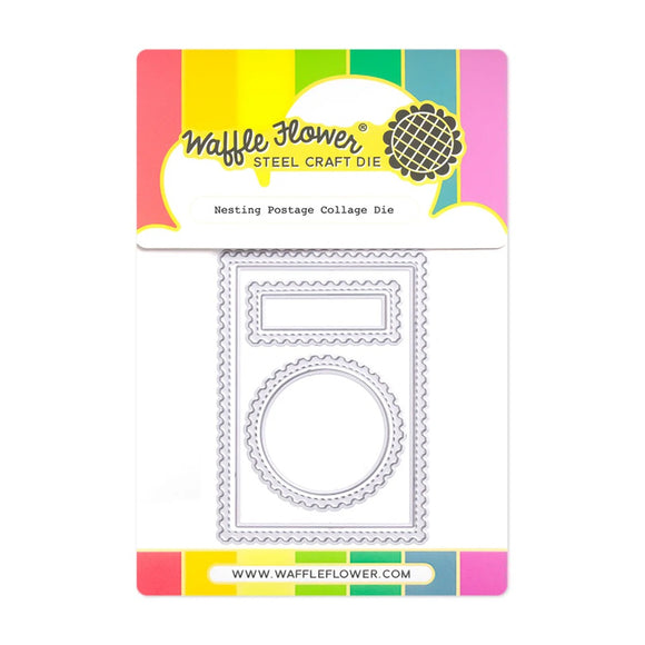 421900 Nesting Postage Collage Die
