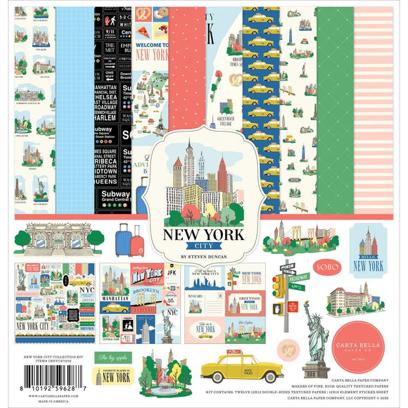 New York City 12x12 Paper Collection