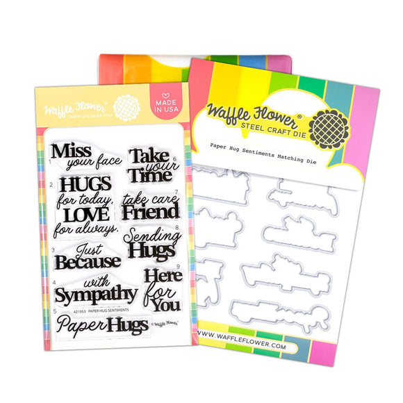 WFC1953 Paper Hugs Sentiments Combo