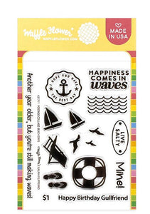 Postage Collage Beach Days Stamp Set