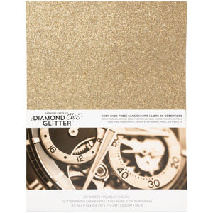 Rose Gold Diamond Glitter