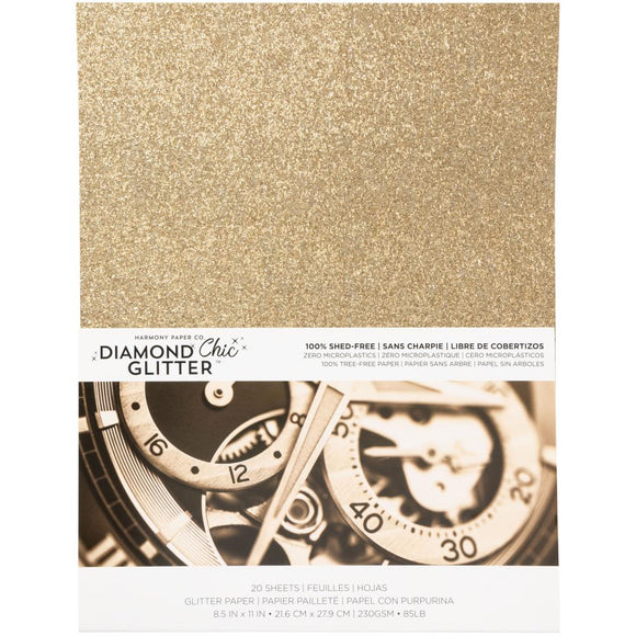 Rose Gold Diamond Glitter