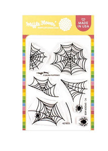 Postage Collage Spider Web
