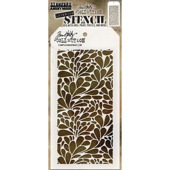 THS080 Splash Layering Stencil