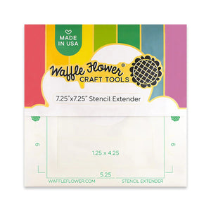 WFT078 7.25x7.25 Stencil Extender