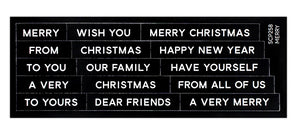 Subsentiments Merry Diecut