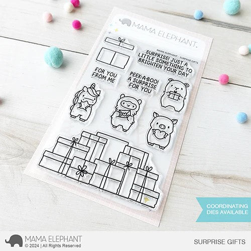 Surprise Gifts Clear Stamp Set