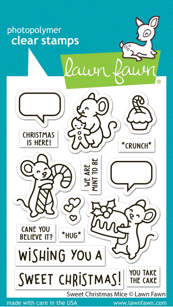 LF3568 Sweet Christmas Mice