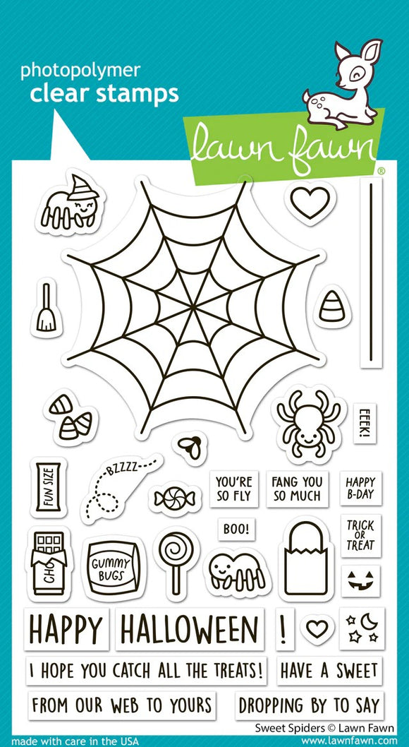 LF3492 Sweet Spiders Stamp Set