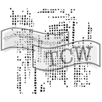 TCW237s Tile Texture 6 x 6 Stencil