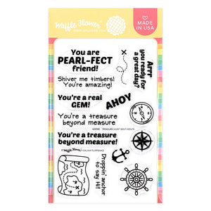 422081 Treasure Hunt Sentiments Stamp Set