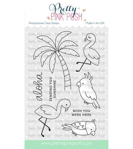 Tropical Birds Stamp Set