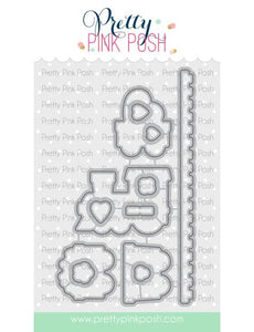 Valentine Train Die Set