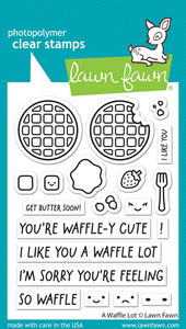 LF3303 A Waffle Lot stamp set