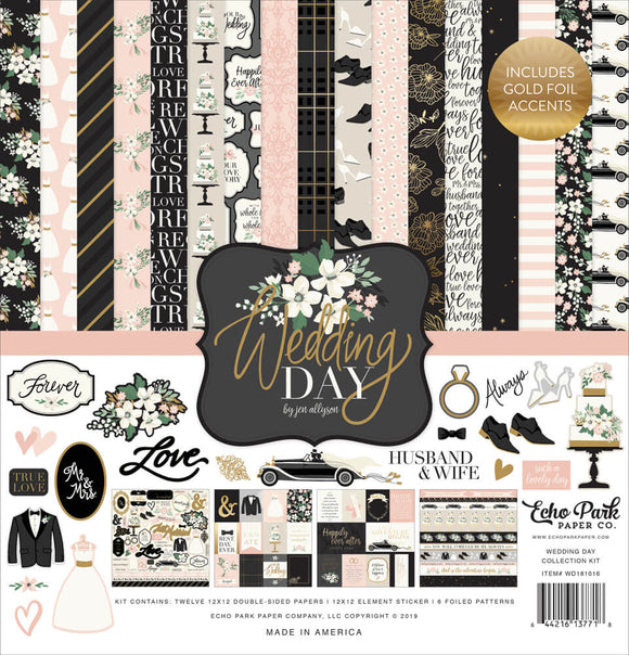 Wedding Day 12x12 Paper Pack