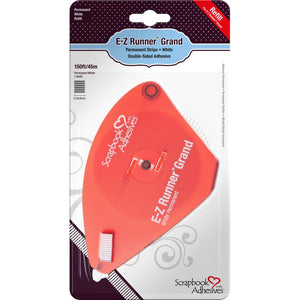 E-Z Runner® Grand Permanent Strips Refill - White
