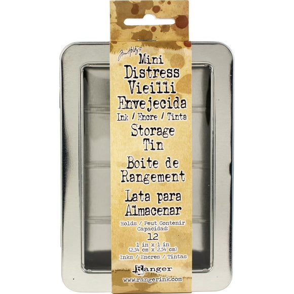 Tim Holtz® Mini Ink Cube Storage Tin